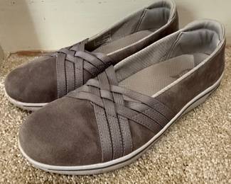 Skechers Arch Fit Suede Slip-On Sneakers