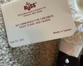 Russ Berrie The Classics Cecelia Doll Style 1630