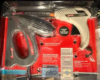 Arrow ET501 and TR400DT Staple & Glue Gun Combo Kit