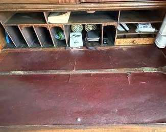19th Century German Secretary Bookcase