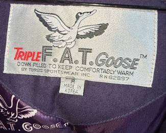Vintage Triple F.A.T. Goose Down Puffer Parka