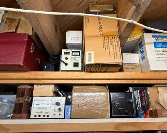 EICO Signal Tracer Model 147A, Zenith Trans Oceanic Model R7000 and Assorted Electronics Parts