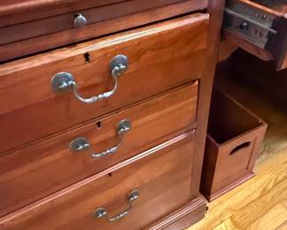 Lexington Bob Timberlake Cherry Wall Unit Desk