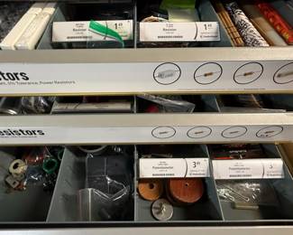 RadioShack Store Parts Display Cabinet