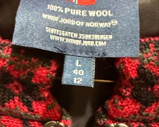 Windfjord of Norway Nordic Wool Cardigan