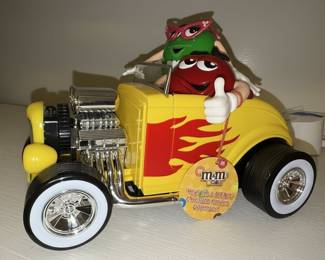 M&M's Rebel Without A Clue Hot Rod Candy Dispenser