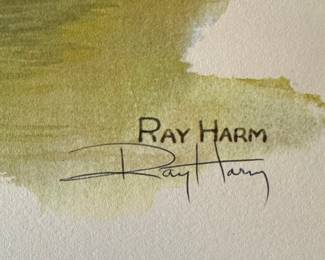Ray Harm Mallard Lithograph