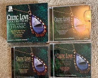 Celtic Love Collection Titanic 3-CD Box Set