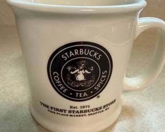 Starbucks Pike Place First Store Ceramic Mug 2002