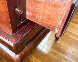Queen Anne Style Drop Front Secretary Desk