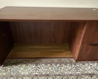 Offices To Go Superior Laminate Double Pedestal Desk
