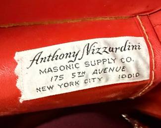 Kerbela Shriners Fez with Case - Anthony Nizzardini Masonic Supply Co.