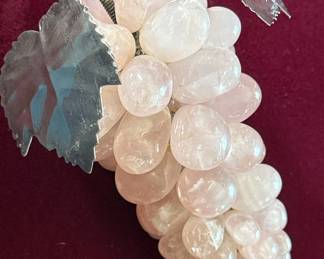 Rose Quartz Grape Cluster