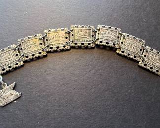 Venice Landmark Panel Souvenir Bracelet