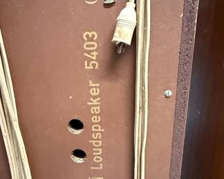 Telefunken Hi-Fi Loudspeaker 5403 Speakers