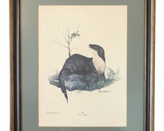 Gene Gray Otter Wildlife Print