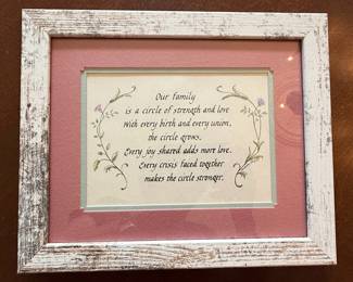 Family Quote Wall Art