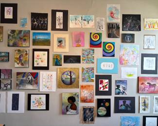 Small originals . Drawings, Paintings and hand made prints