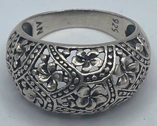 Sterling Silver Filigree Ring
