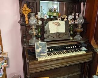 Antique Pump Organ