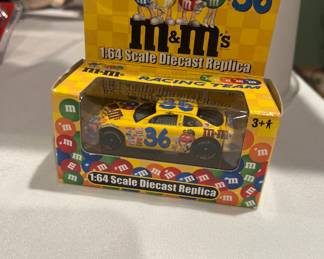 M&M Diecast car