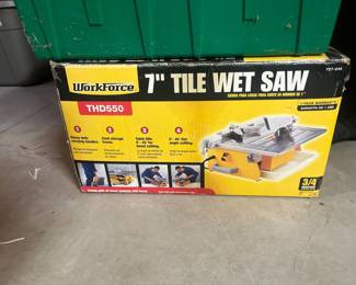 Workforce Tile saw