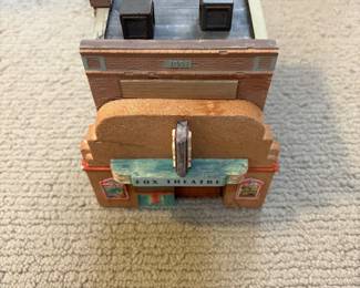 LOT 31 A Scale Model Art Deco Theatre. Starting Bid $ 75.00