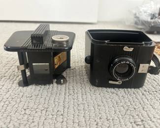 LOT 2 Kodak Bullseye SIX-20 Bakelite Camera. Circa 1954-1958. Starrting Bid $25.00
