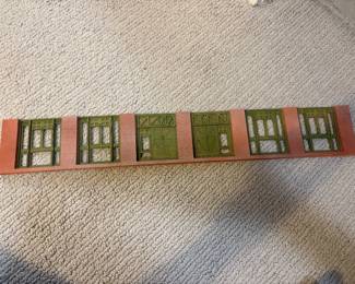 LOT 47. A Hand Constructed HO Scale Facade. Starting Bid $ 20.00