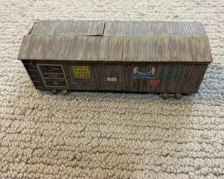 LOT 96. A Hand Constructed HO Scale Model Box Car. Starting Bid $35.00