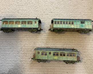 LOT 79. A Group of Possibly O Scale Pullman Passenger Cars. Starting Bid $90.00