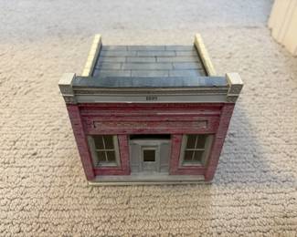 LOT 56. A Hand Constructed HO Scale Dry Goods Store. Starting Bid $. 45.00