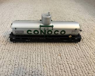 LOT 126. A Bachmann Silvered Conoco Tanker. Starting Bid $60.00