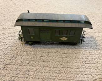LOT 38. A Hand Constructed Baggage Car. Starting Bid $ 45.00
