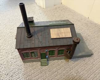 LOT 46. A Hand Constructed HO Scale Factory. Starting Bid $90.00
