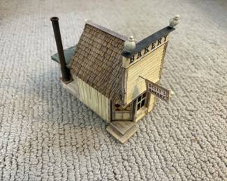 LOT 123. A Hand Constructed HO Scale Model Bettys Bakery. Starting Bid $50.00