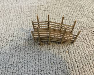 LOT 119. A Hand Constructed HO Scale Model Walkway. Starting Bid $15.00
