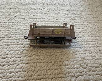LOT 53. A Hand Constructed Wood Gondola. Starting Bid $ 25.00