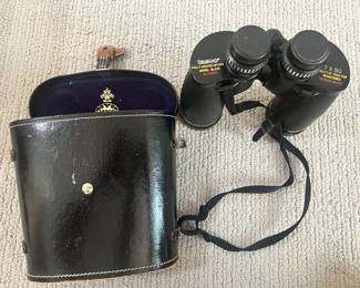 LOT 27 A Tasco Model 214 Pair of Bioculars with Case. Starting BID $15.00