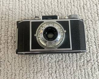 LOT 11 A Vintage KodaBantam F8 Camera with 40MM Kodalinera Lens. Circa 1948-1942.