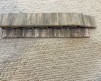 LOT 82. A Hand Constructed Model Boradwalk. Starting Bid $ 20.00