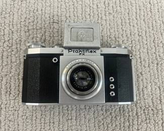 LOT 3 Praktiflex FX 35MM Camera. East Germany. Starting BID $35.00