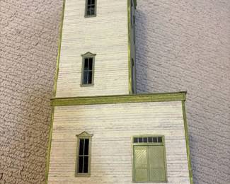LOT 44. A Hand Constructed HO Scale Warehouse. Starting Bid $50.00