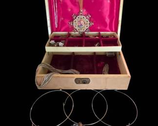 Vintage Jewelry, Collectibles and Estate Lot Trifari, 1970s Owls and Cloisonne