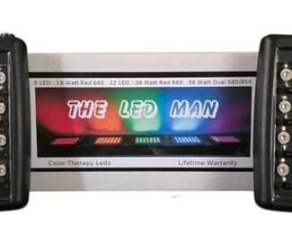 Red Light Therapy From The LED Man  High Power 36W Handheld Red Light Units