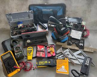 Starrett, Micronta, LG, CenTech Ultimate Electrical  Layout Workshop Lot