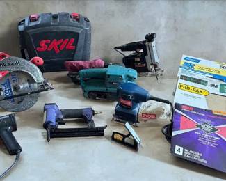 Skil, Ryobi, Makita, Craftsman Essential Woodworking Tools