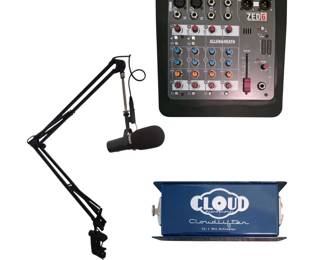 Professional Studio Audio Bundle  Allen  Heath And Shure