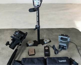 Cinematic Creators Bundle Motorized Pan Head, Glidecam,  Fluid Tripod Gear