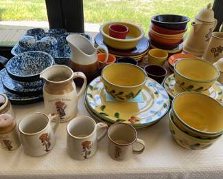 Variety of Dishware 